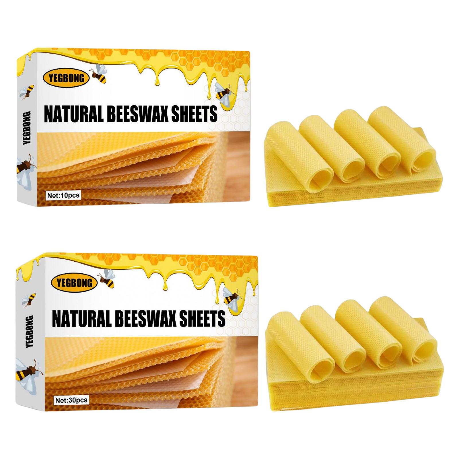 Candle Making With Beeswax - Hojas de cera de abejas, hojas