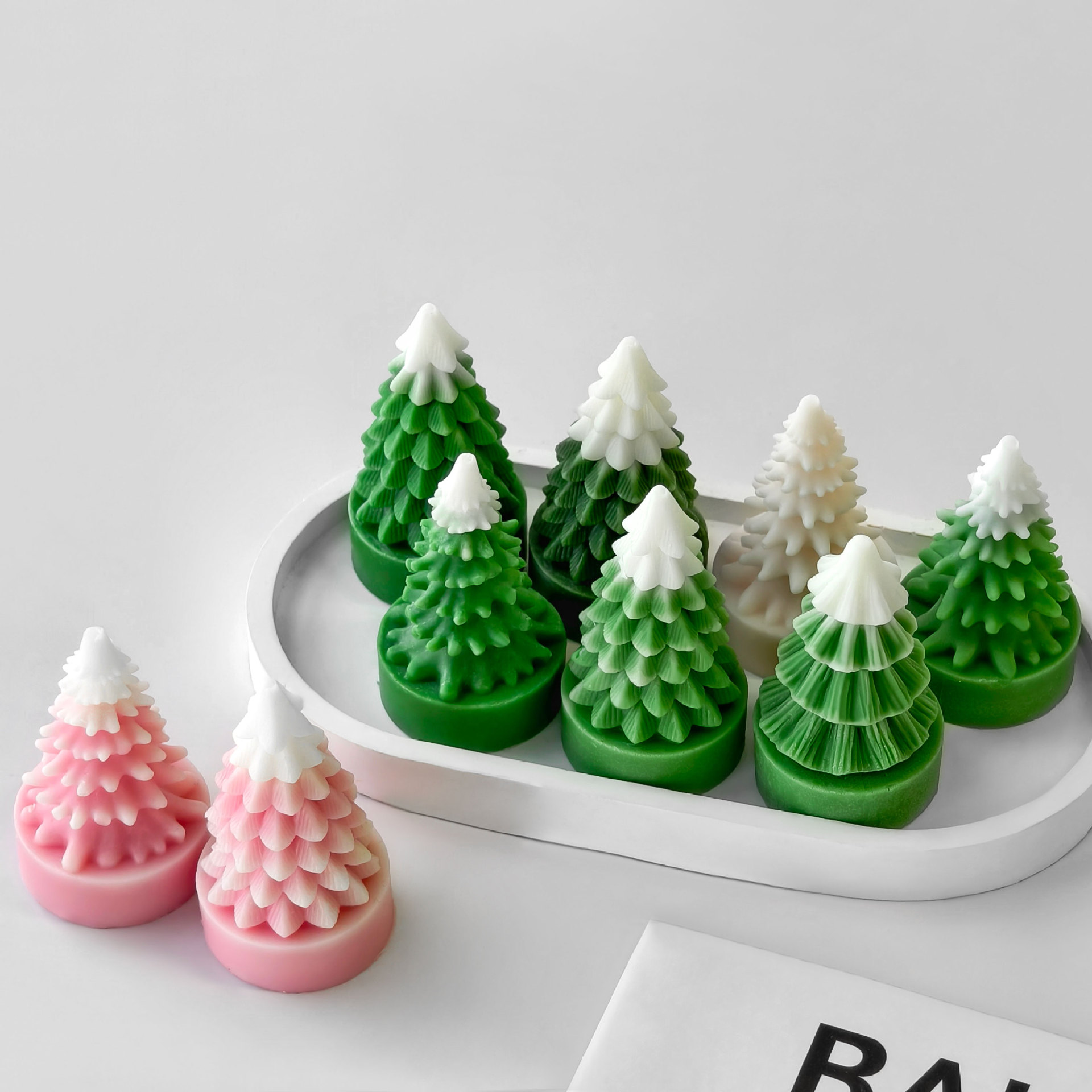 Candle Making Books For Beginners - Mini molde de silicona para árbol