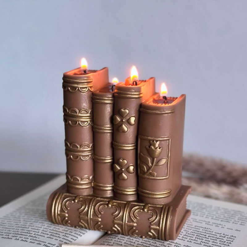 Candle Making Books For Beginners - DIY diseño de libro vela molde