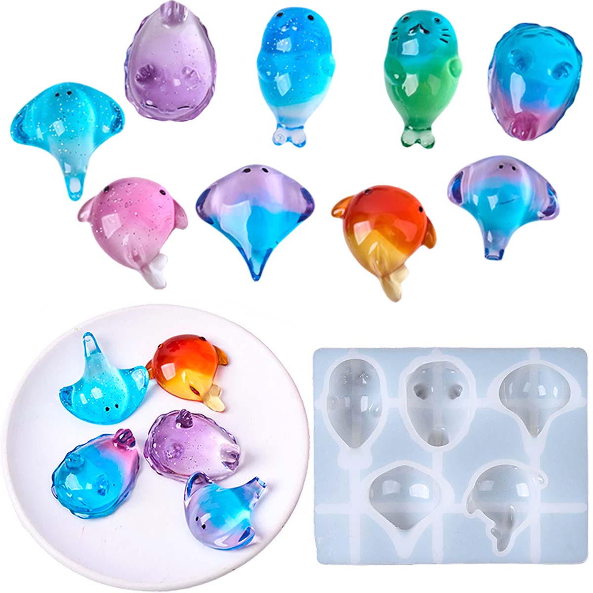 Candle Making Factory - Molde de silicona 3D de rayo