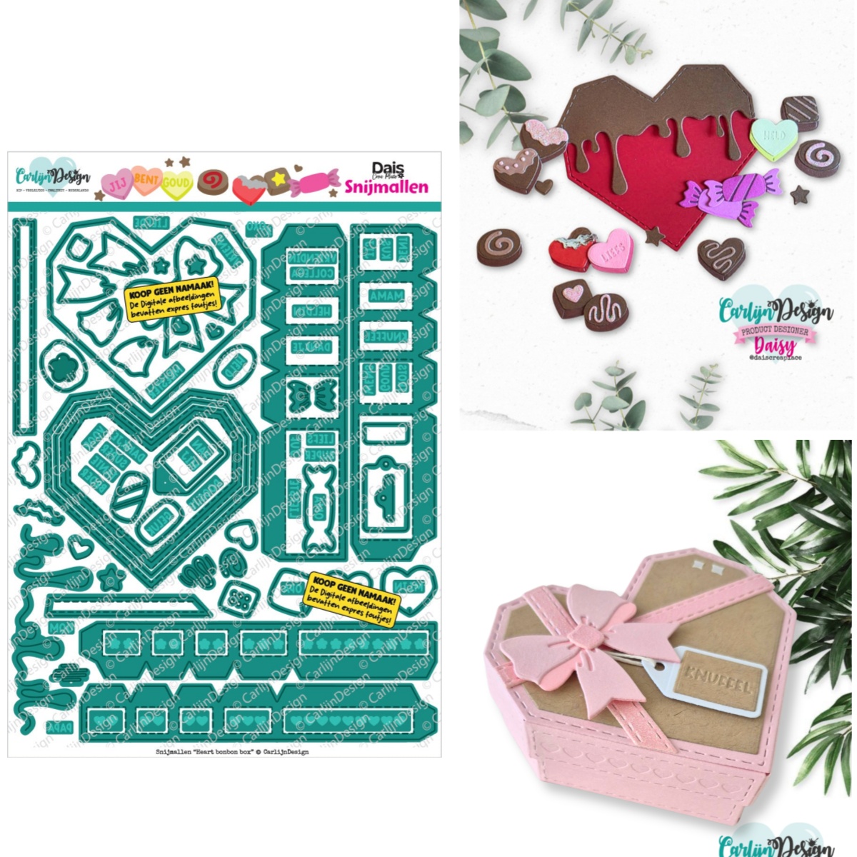 Candle Making And Perfume - Caja de bombones con forma de
