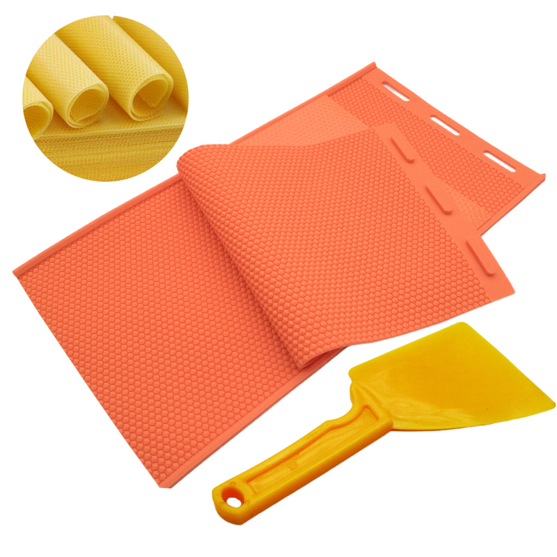 Candle Making With Beeswax - Molde de hoja de cera de