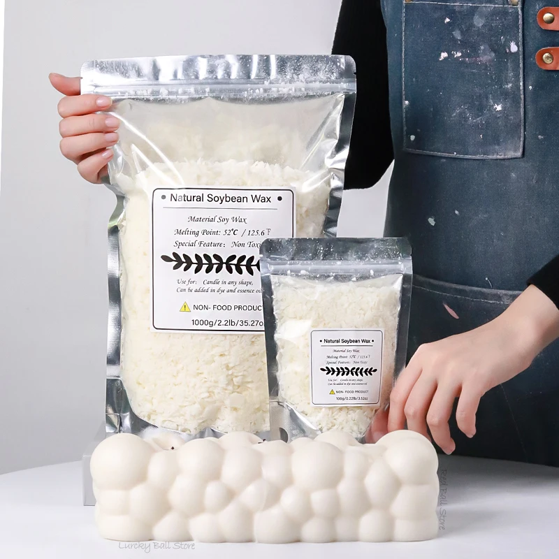 1000g 500g 250g 100g cera de s - Candle Making Diy Kit reseña y precio