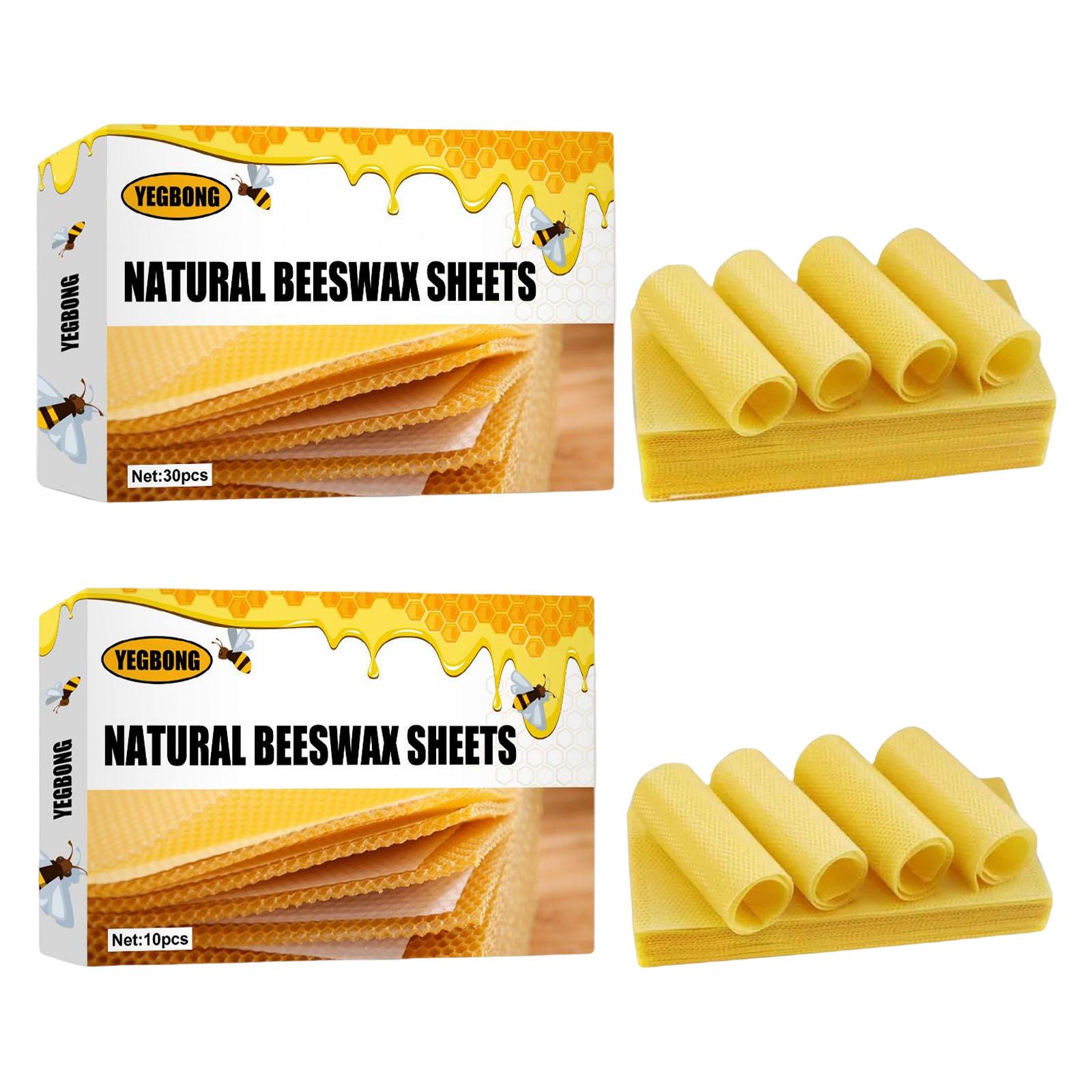 Hojas de cera de abejas, hojas - Candle Making With Beeswax reseña y precio