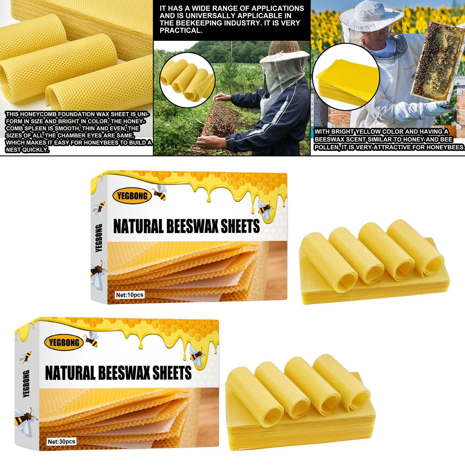 Hojas de cera de abejas, hojas - Candle Making With Beeswax reseña y precio