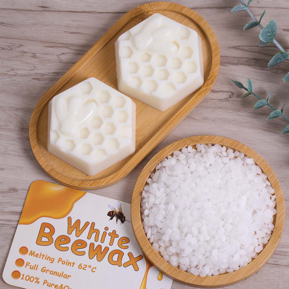 Cera de abejas blanca, vela pe - Candle Making With Beeswax reseña y precio