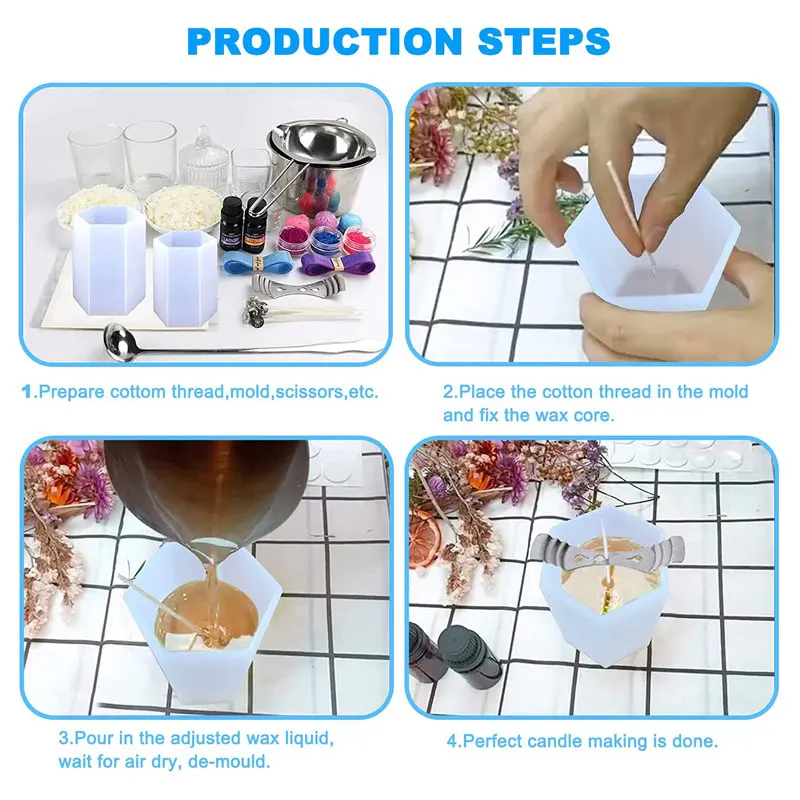 Moldes cilíndricos de silicona - Candle Making Factory reseña y precio