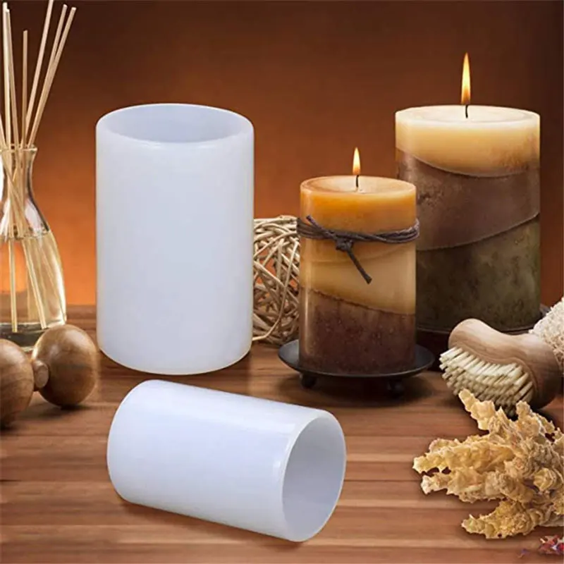 Moldes cilíndricos de silicona - Candle Making Factory reseña y precio