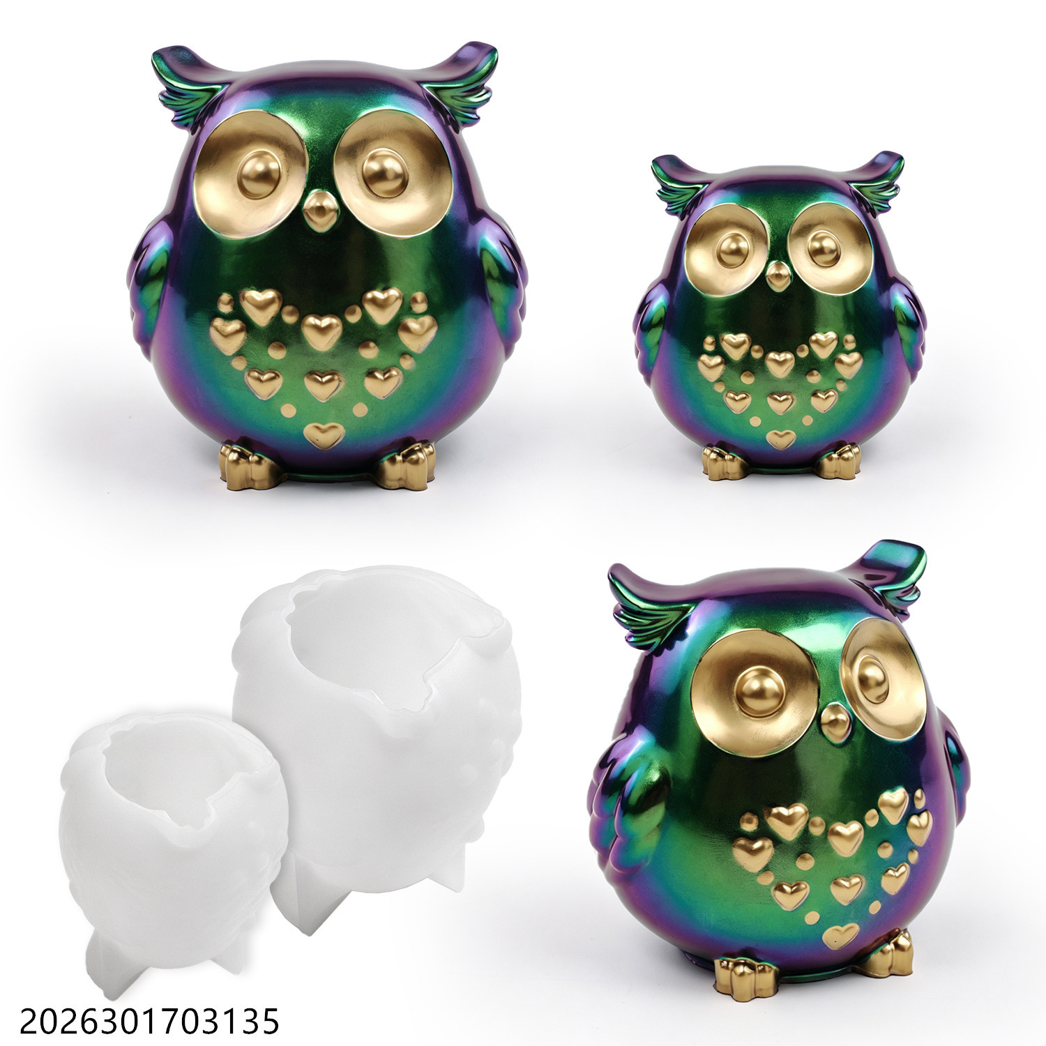 Molde de silicona de búho 3D c - Candle Making Factory reseña y precio