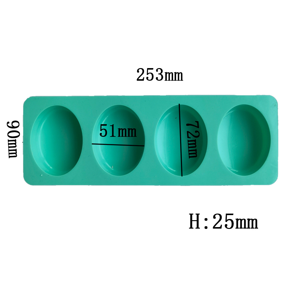 Molde de silicona ovalado para - Candle Making Diy Kit reseña y precio