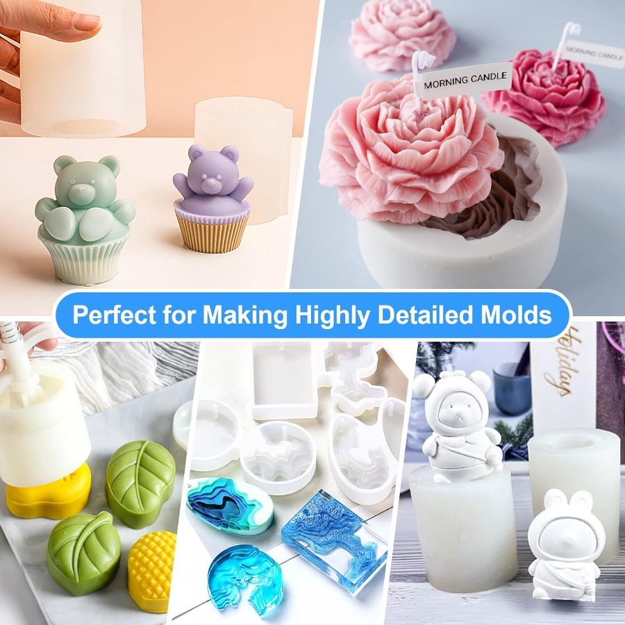 Kit para hacer moldes de silic - Candle Making Factory reseña y precio